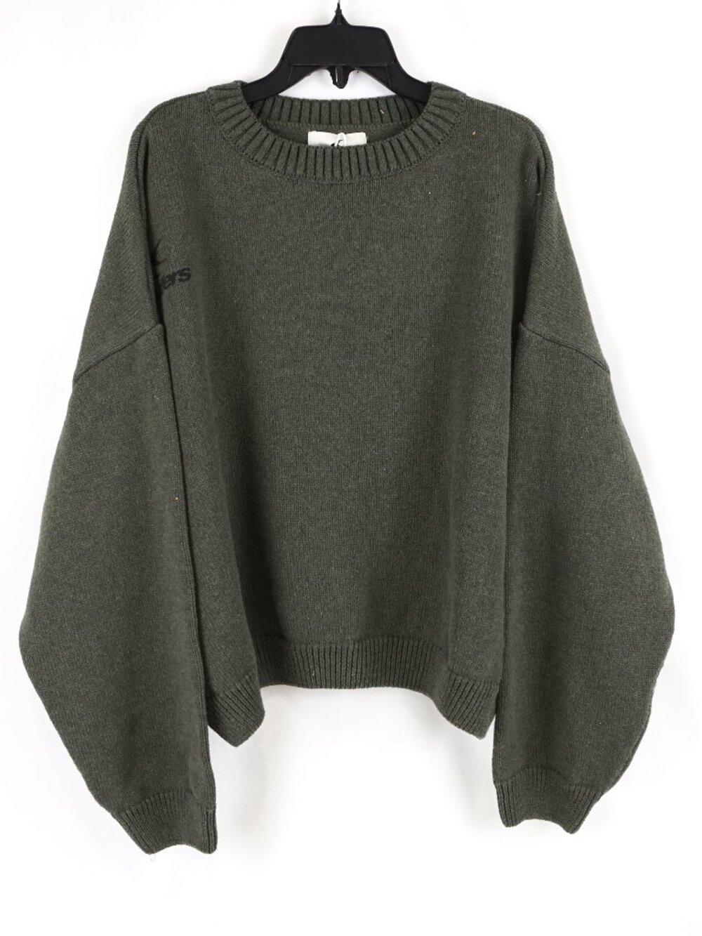 Scuffers Amore Soft Knit Crewneck Sweater In Olive Green - Men's Size L (NWOT)